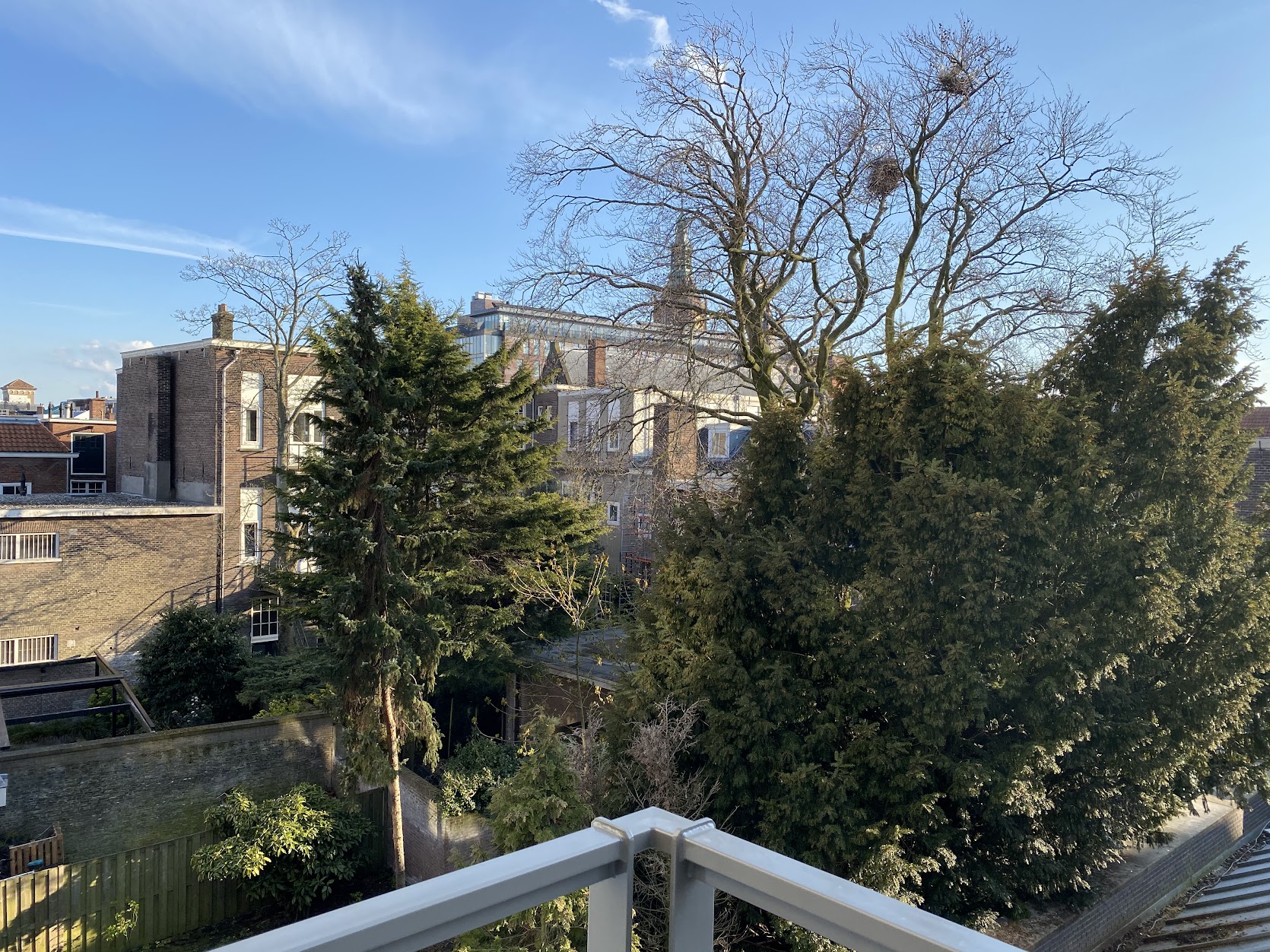 View from balcony towards Grote Kerk