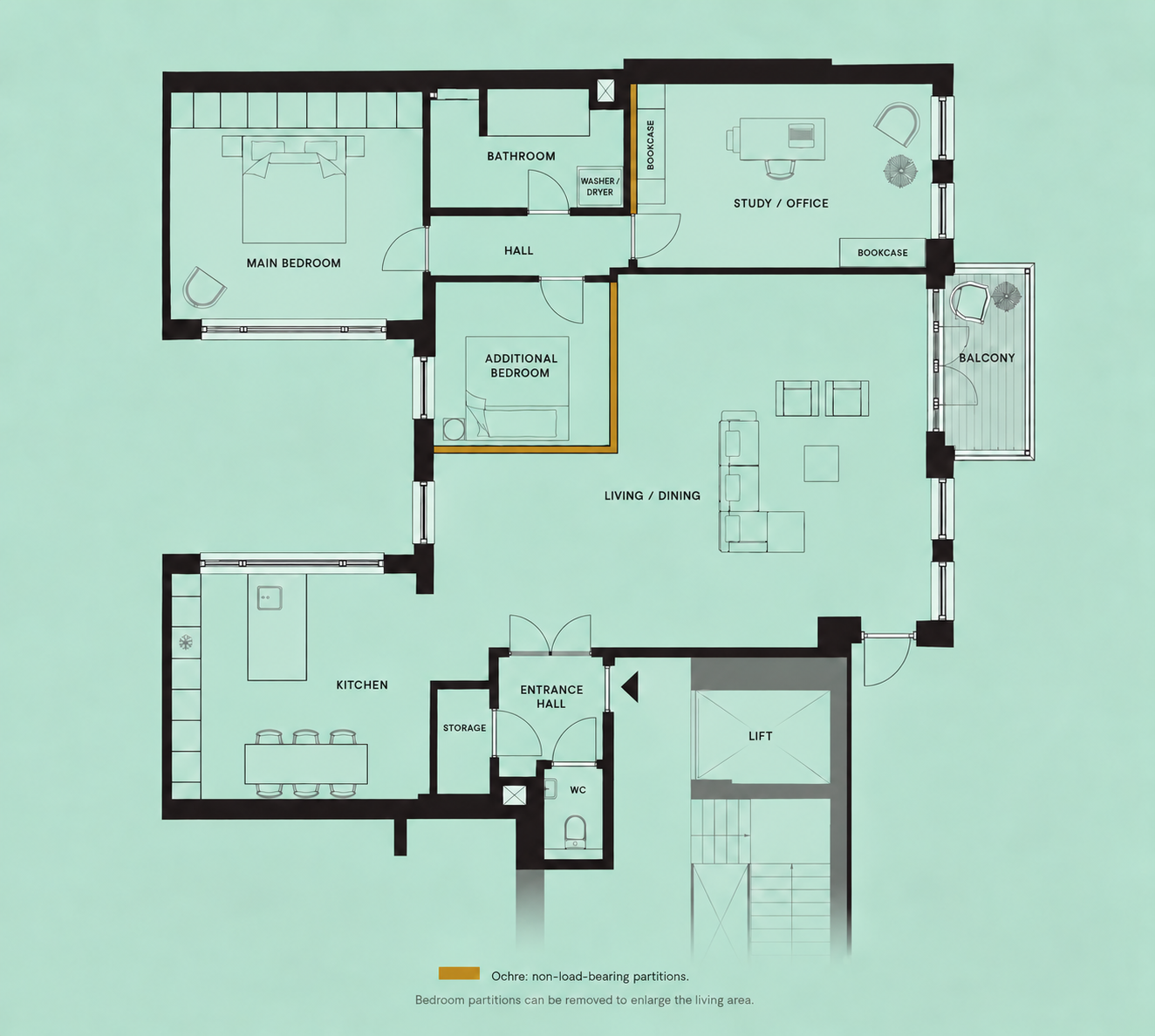Current illustrative floor plan